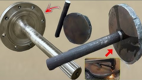 Amazing Lathe Work | Heavy Truck Axle Fully Rebuilt from Solid Metal