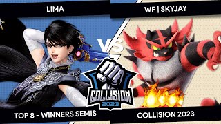 Collision 2023 - Lima (Bayonetta) VS Skyjay (Incineroar) - Top 8 - Winners Semis