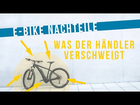 ⁴ᴷ 7 E-Bike Nachteile: was dir der Fahrradhändler verschweigt! (die harte Realität!)