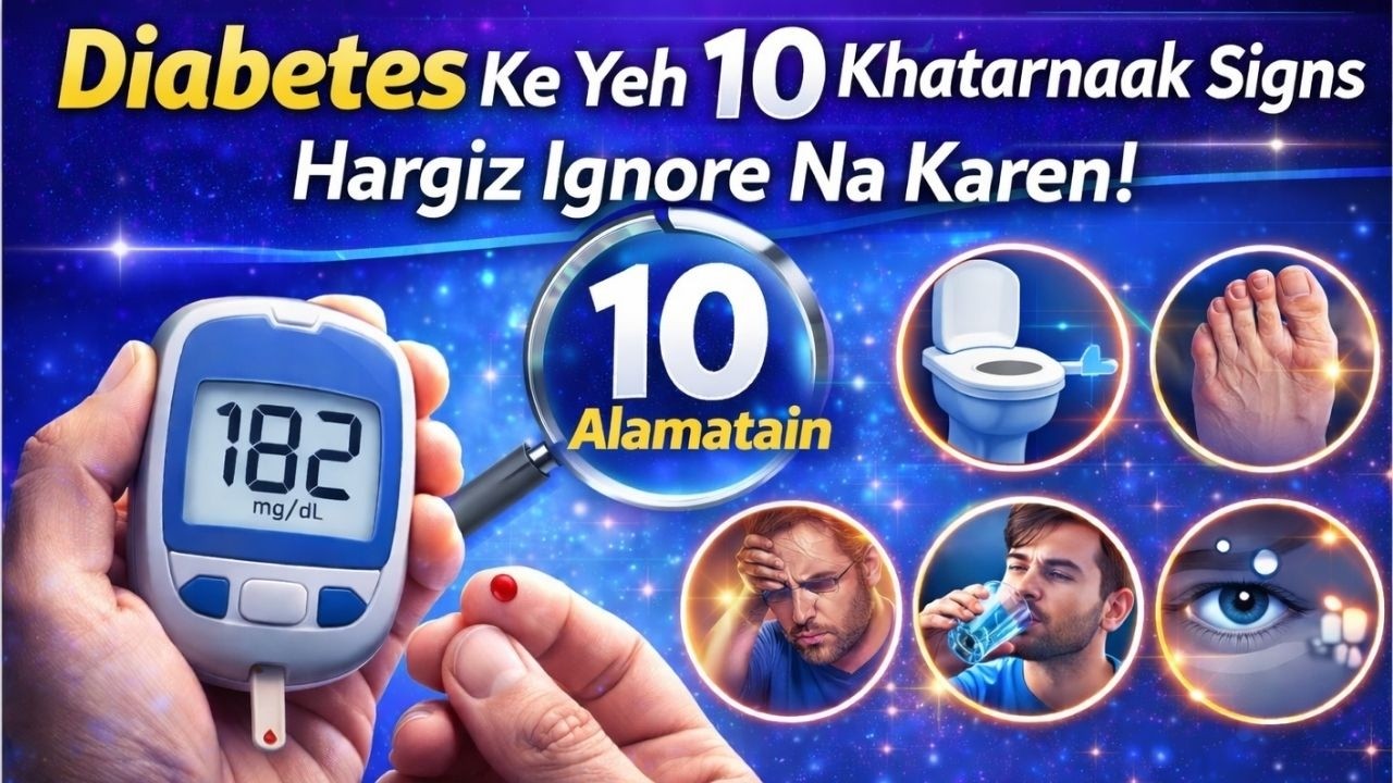 Diabetes Ke Yeh 10 Khatarnaak Signs Hargiz Ignore Na Karen | Dr. Komal Pervaiz