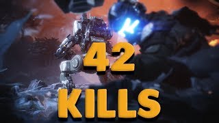 Titanfall 2 - 42 KILLS! One of my Craziest Games Ever + Grapple Ejection Denials