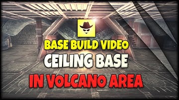 Ceiling Base in Volcano Area | Build Video | Conan Exiles