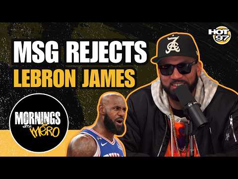 Knicks Raise the Banner & LeBron Gets COOKED at MSG