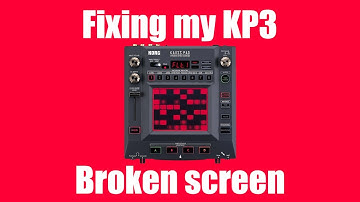 Repairing my Korg Kaoss Pad (Broken Screen)