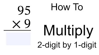 How To Multiply 2-Digit by 1-Digit | Elementary Math