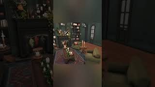 Modern Witch Apartment 🖤✨Dark, moody, and full of magic#Sims4  #Sims4CC #Sims4Apartment #Sims4Build