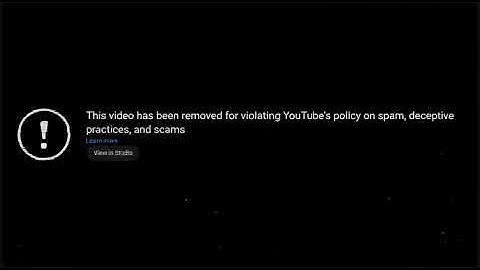 This video has been removed for violating YouTube