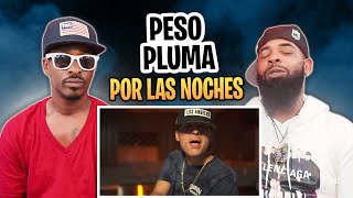 AMERICAN RAPPER REACTS TO -Peso Pluma - Por Las Noches (Video Oficial)