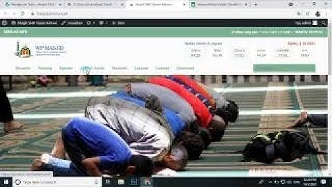 membuat website masjid, part 2