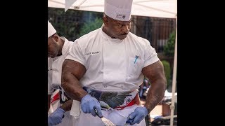 White House Chef Andre Rush is HUGE
