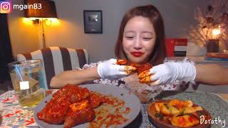 Mukbang dorothy #mukbang #mukbangkoreafood #dorothy #koreafood #kulinerkorea #kuliner
