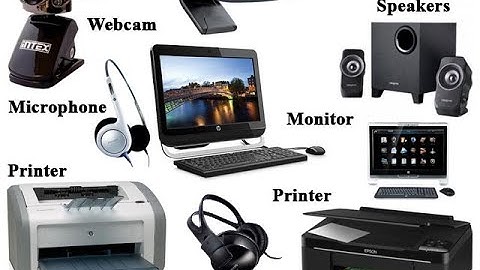 Computer Input and Output Devices (Part 1 A) | School work