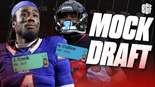Fantasy Football Mock Draft With Subscribers... It Got CRAZY