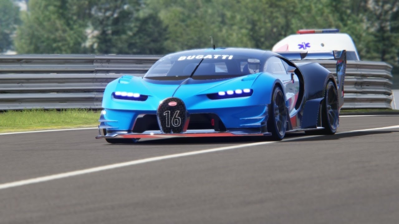 Bugatti GT Vision Testing Drive at Red Bull Ring