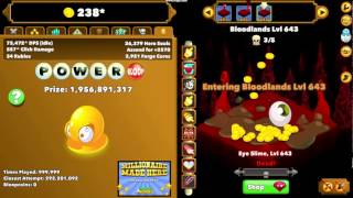 Clicker Heroes --- Power Bloop --- 1 000 000th Click