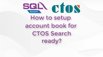 SQL Account - CTOS Full Report Search Function