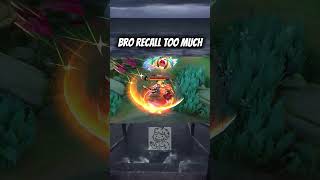 😂 bro recall too much #recklesstz  #mlbb #mobilelegends  #shorts