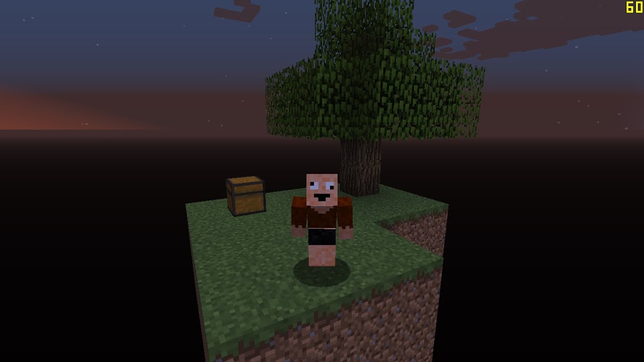 Minecraft skyblock - Episode 1 - Getting started - YouTube