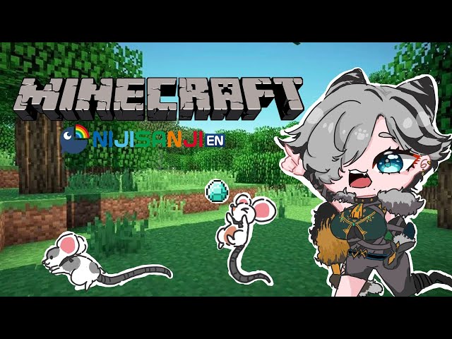 【MINECRAFT】First time peekin around EN server 👀【NIJISANJI EN | Kunai Nakasato】のサムネイル