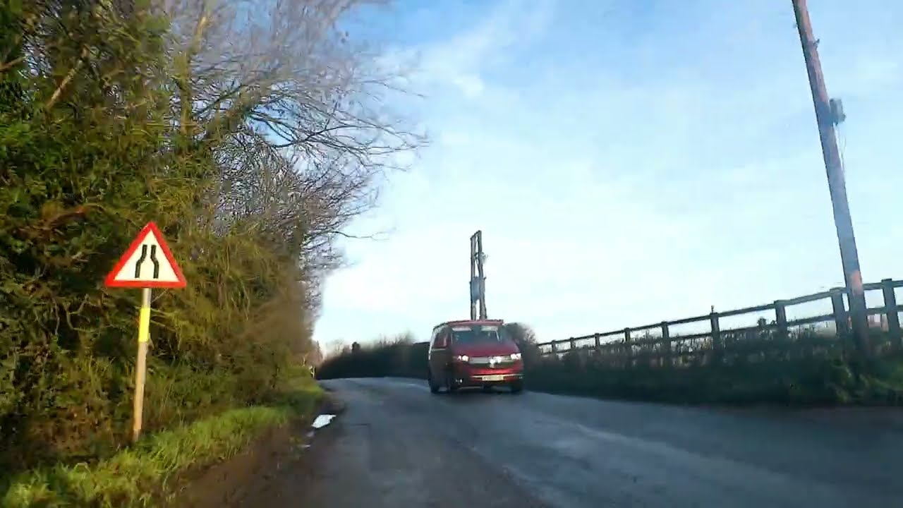 Cycling through Curborough, 10.30am, December 2025