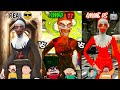 Real evil nun vs zombie evil nun vs among us evil nun gameplay with nobita shinchan  friends