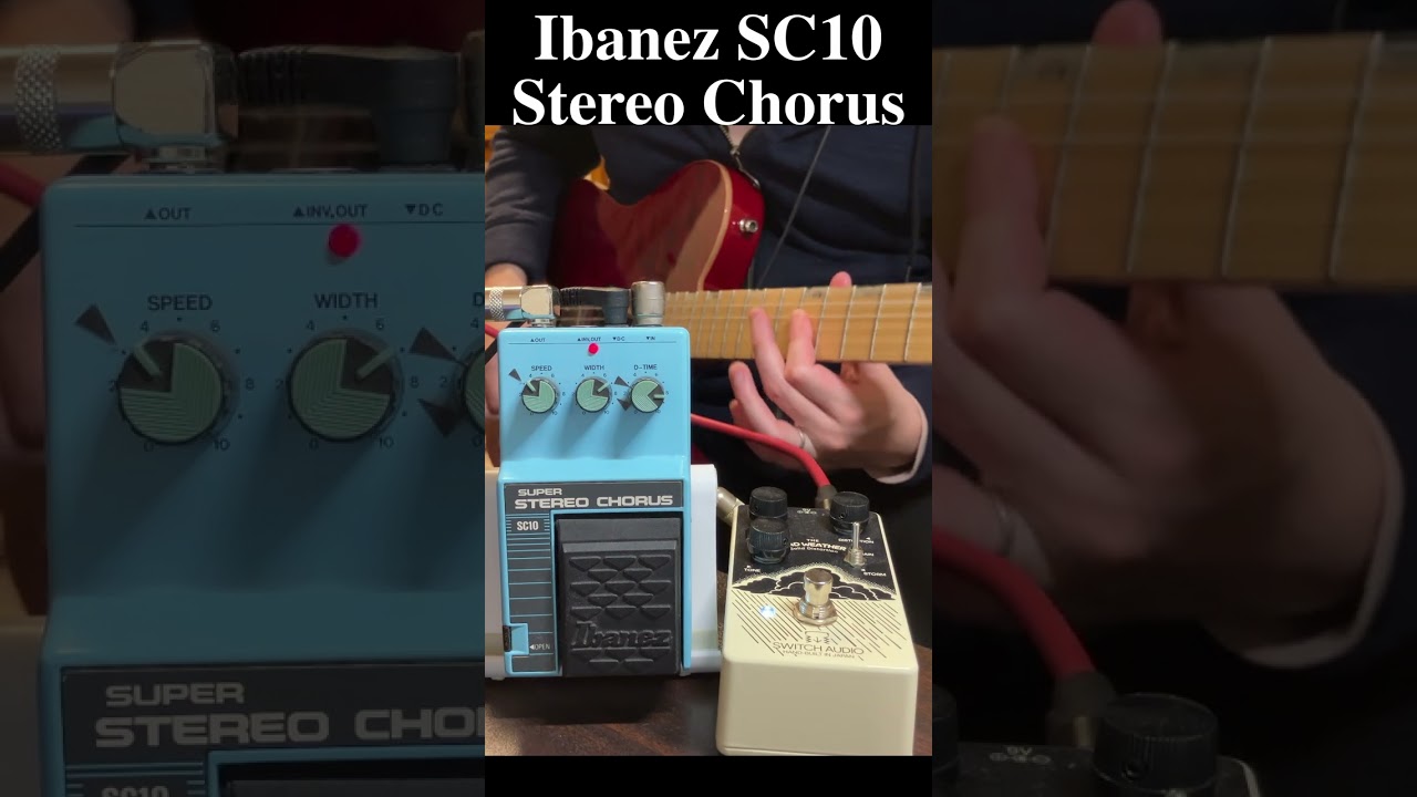 Ibanez SC10 Super Stereo Chorus with The Bad Weather #ibanez