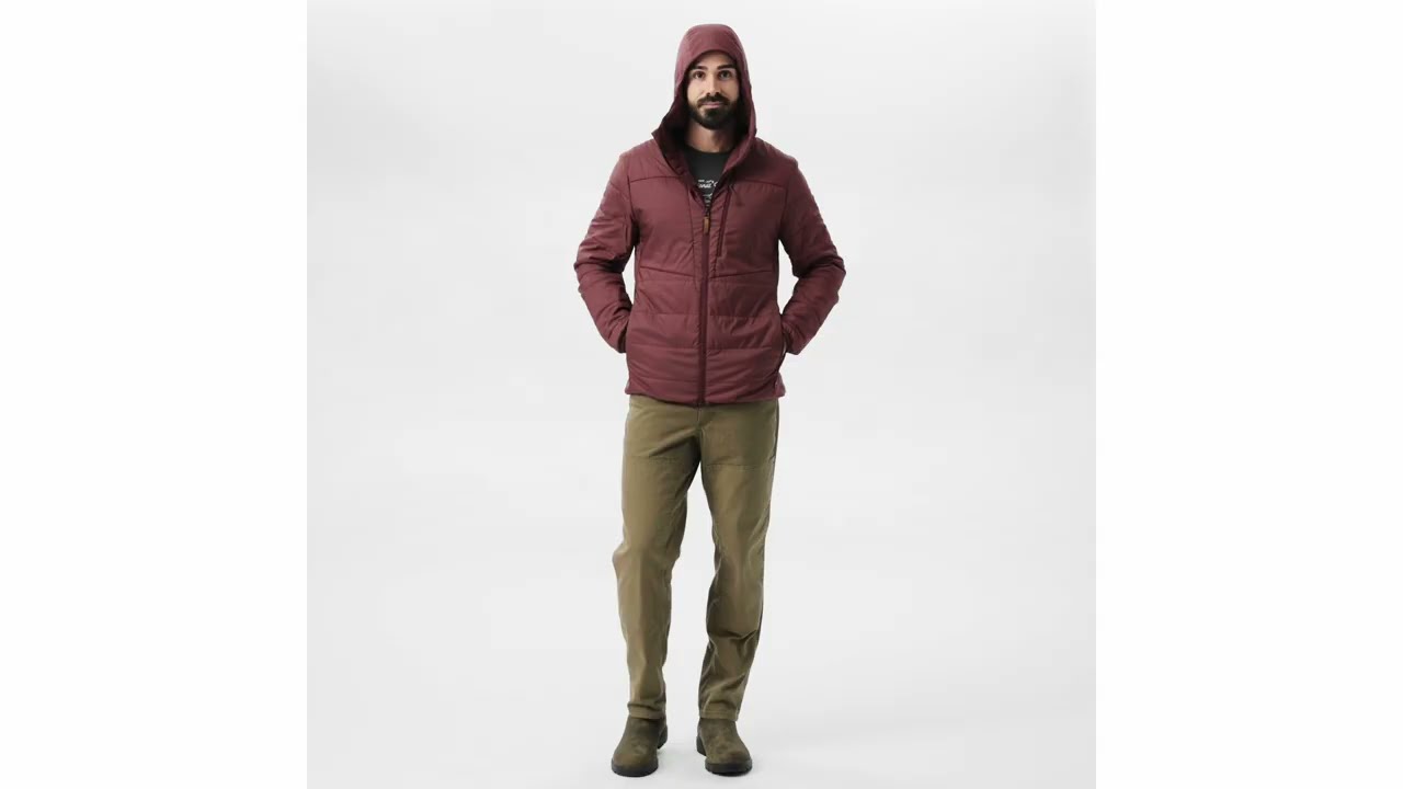 Preview of Fjallraven Keb Padded Insulated Hoodie - Men's Video