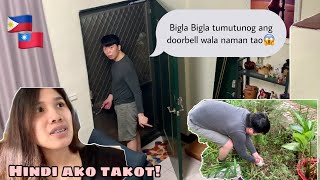 NAKAKAGULAT ANG DOORBELL ? NAMIN / TARA MAGLINIS TAYO NG BAKURAN / FilipinaTaiwaneseCouple TeamWu