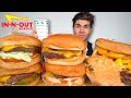 ANIMAL STYLE IN-N-OUT MUKBANG (Round 2) Double Burgers, Cheeseburgers, Animal Style Fries +