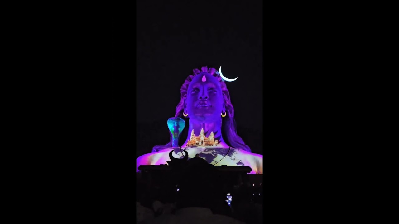 #Sadhguru #adiyogi #peace #shiva  #ishafoundation #bangalore #beautiful experience #public #blessing