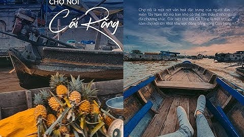 Khám phá chợ nổi Cái Răng | Du lịch Cần Thơ | Abay.vn