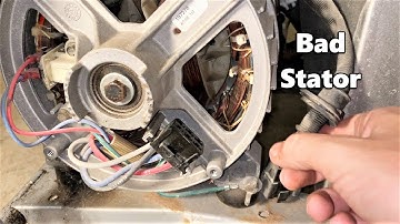 What a Bad Generator Stator Looks Like