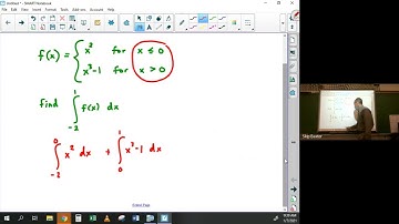 AP Calculus   1 7 21   Integrals of Piecewise Functions
