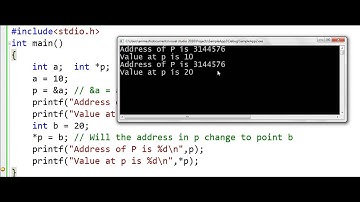 Working with pointers