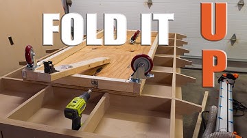 Building Folding Torsion Box CNC Table - Lowrider V4