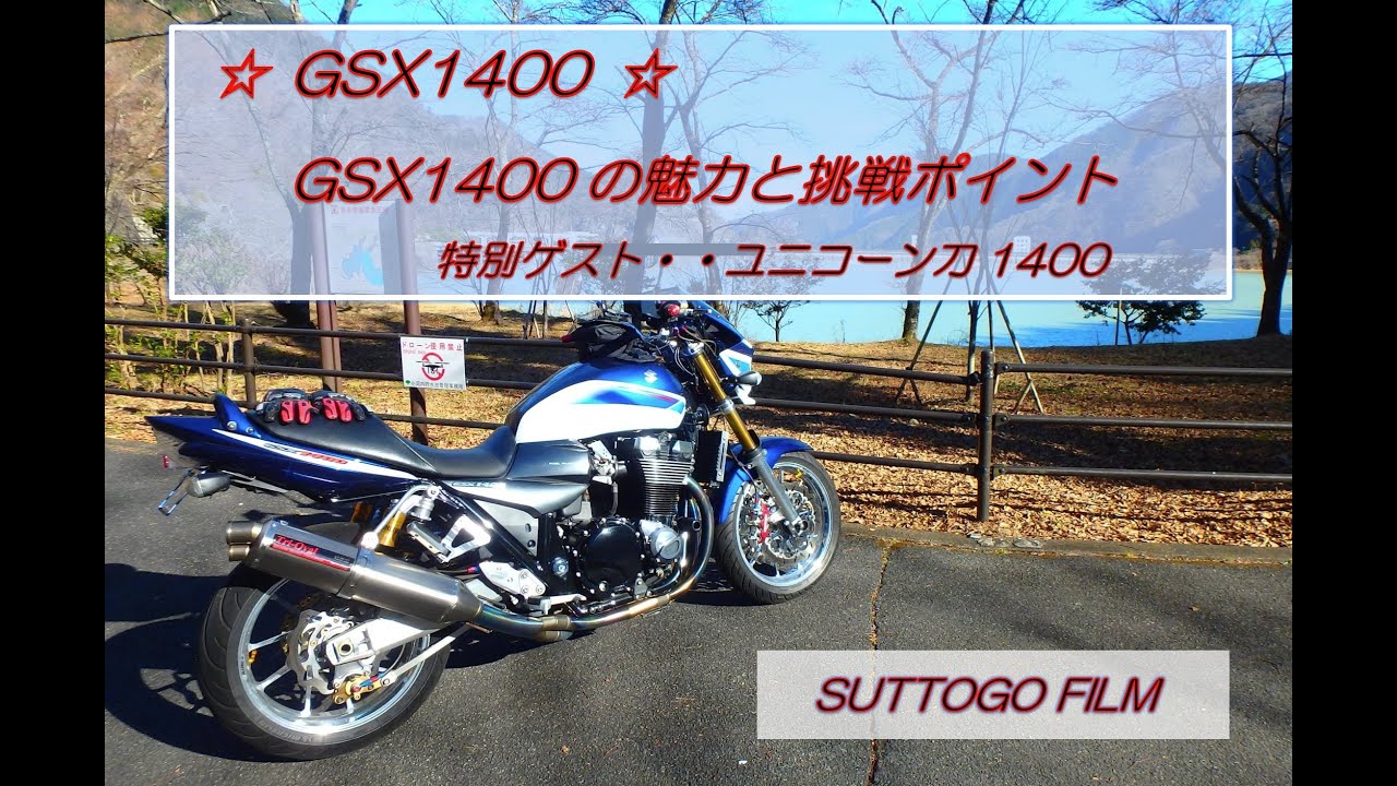 ☆GSX1400☆　GSX1400の魅力と挑戦ポイント　ユニコーン刀1400も出てくるよ～
