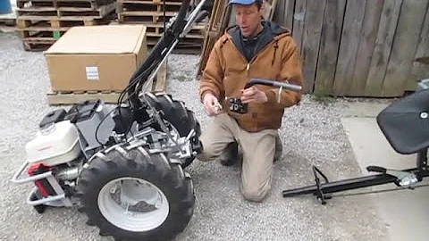 Walk-Behind Tractor Utility Trailer Mounting