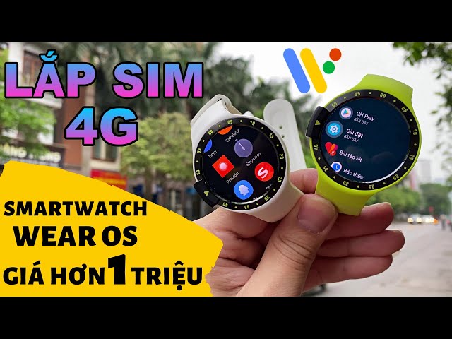 SmartWatch Wear Os hơn 1 triệu : Ticwatch Sport | Lắp Sim 4G - Siêu Rẻ Mà Ngon
