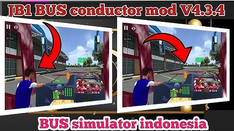 Jb1 Bus Conductor dashboard Mod V4.3.4 For Bus simulator indonesia #bussimulatorindonesia
