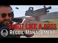 How to grip a pistol and manage recoil  shoot like a boss  1