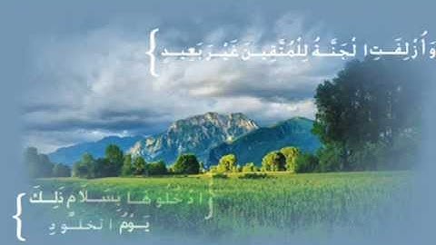 تلاوة من سورة ق - القارئ بلال عبدالله