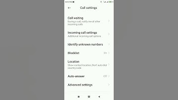 Block calls from Contacts In Redmi MIUI 12.5 version designed by Xiaomi Block calls in Redmi 7A