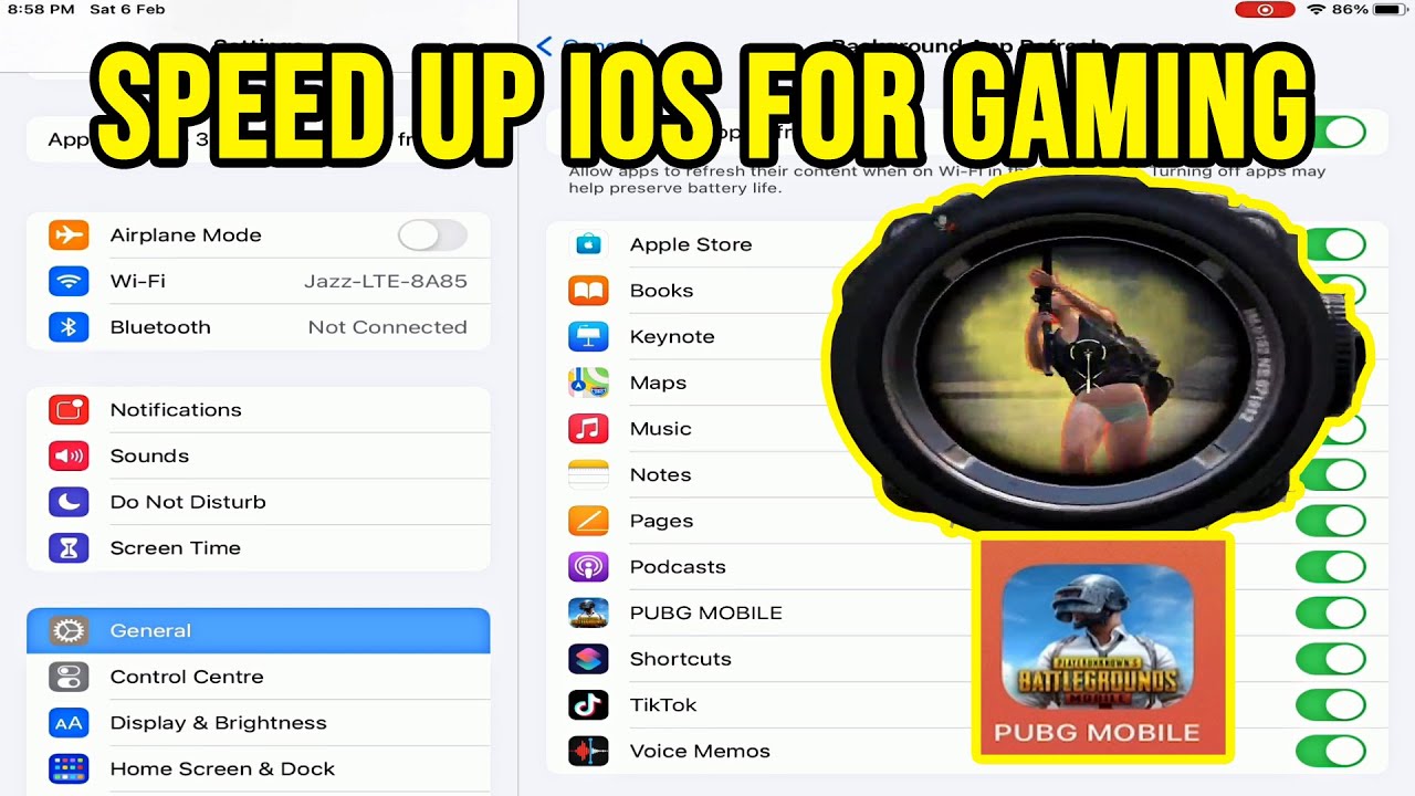 โปรแกรม แฮก wifi iphone  New 2022  Speed UP IOS for Gaming | Iphone/Ipad Setting for PUBG | IOS Setting for PUBG | NO LAG