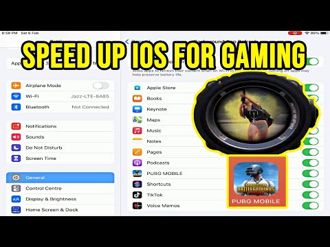 Speed UP IOS for Gaming | Iphone/Ipad Setting for PUBG | IOS Setting for PUBG | NO LAG