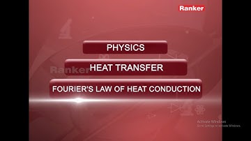 Heat Transfer, physics by Manoj Pandey sir | Fourier