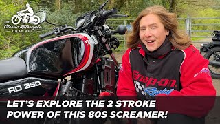 Bry rides the 1982 Yamaha RD350LC  quick ride review