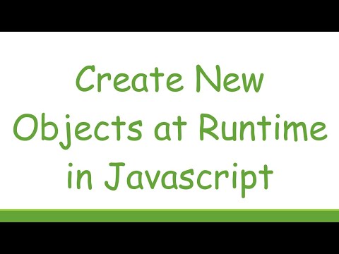 Create New Objects