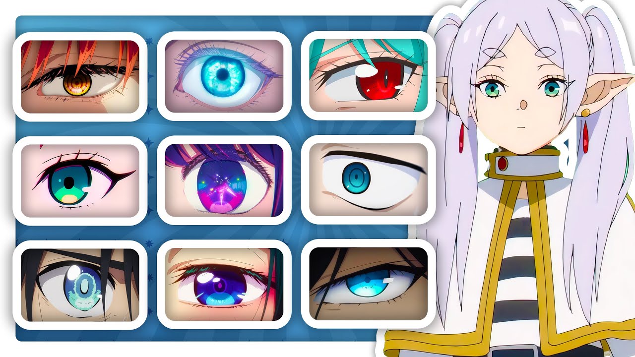 Anime Eyes Quiz Guess Character By Eyes 👁️ YouTube