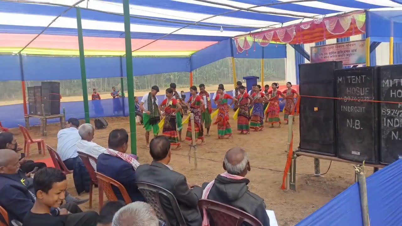 KALUPARA HAJONG FESTIVAL 2025 @Samirhg47 #hajong #hajongvlog