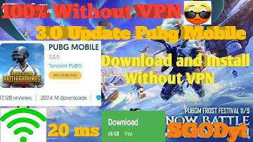 How to download and play 🔥Without VPN 3.0 update pubg global version🔥 💯 without vpn